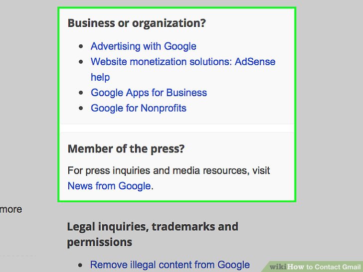 How to Contact Gmail 12 Steps with Pictures  wikiHow