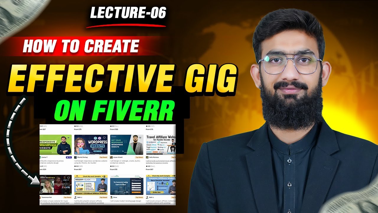 How to Create an Effective gig on Fiverr for Beginners Lecture No6