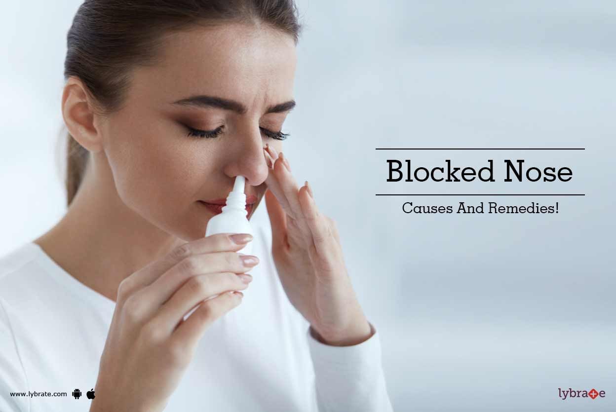 Blocked Nose Causes And Remedies By Dr Sudhanshu Pandey Lybrate