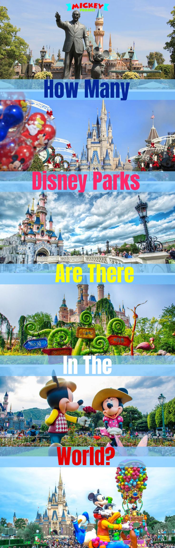 How Many Disneyland in the World in Urdu