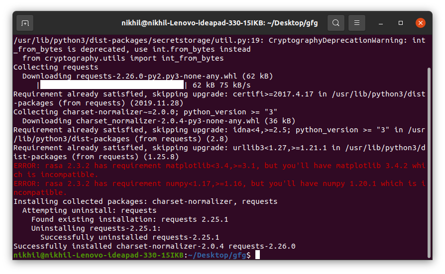 PIP Python  StackLima