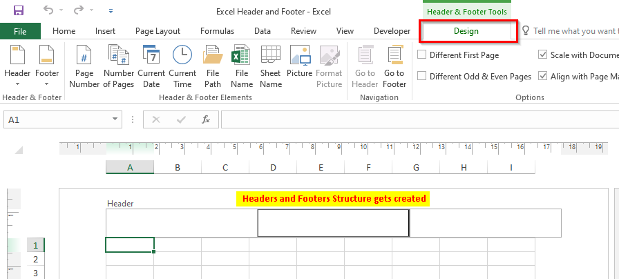 How to Change Header Footer in Excel in Urdu