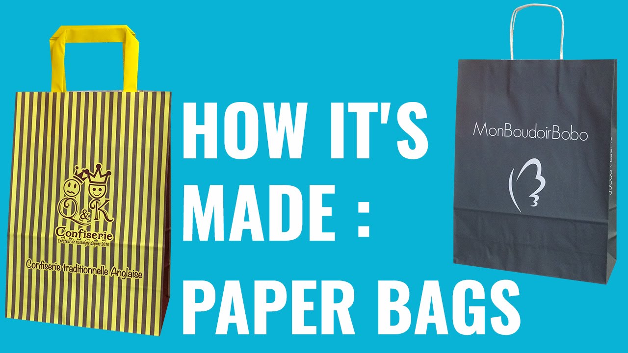 Tutorial How its Made Paper Bags YouTube