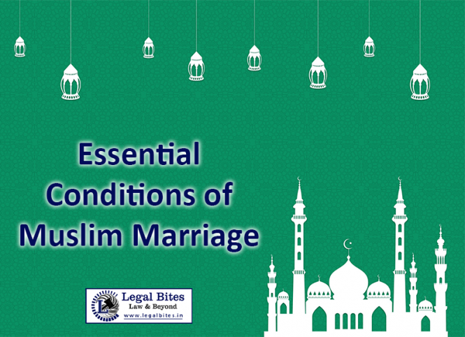 Essential Conditions for Muslim Marriage in India  Legal 60