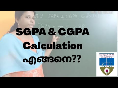 KTU SGPA  CGPA calculate How to calculate SGPACGPA  YouTube