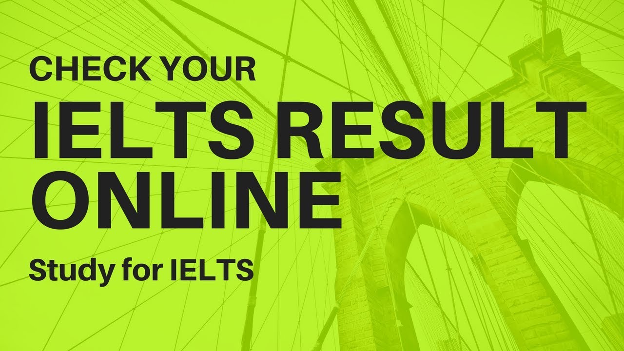 How to check your IELTS Result online  YouTube