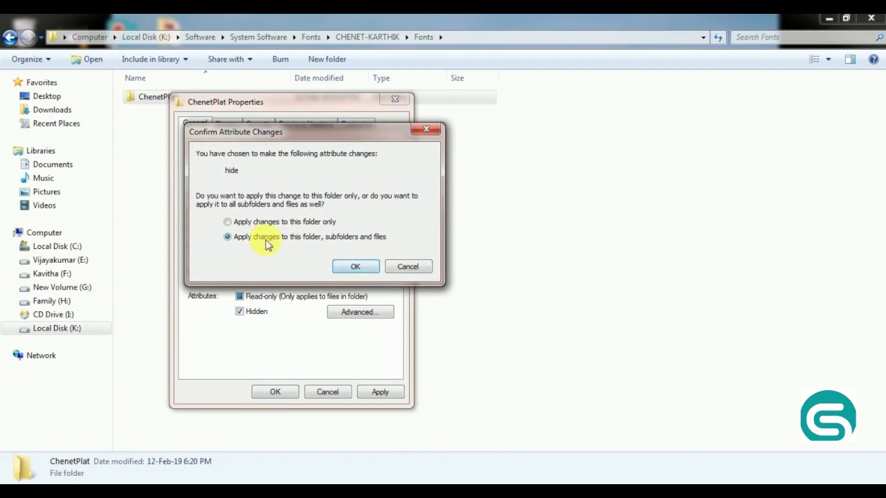 How to Show Hidden Folders in Windows 7 in Urdu