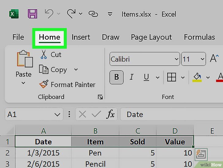 How to Insert Cell Borders in Microsoft Excel 2 Easy Ways