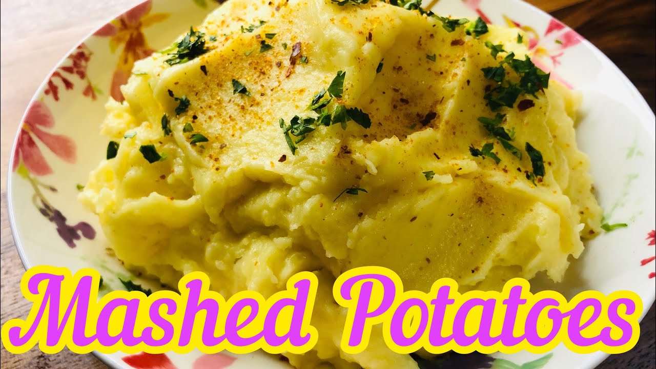 Mashed Potatoes  How To Make Mashed Potatoes  Quick  Easy  Urdu 