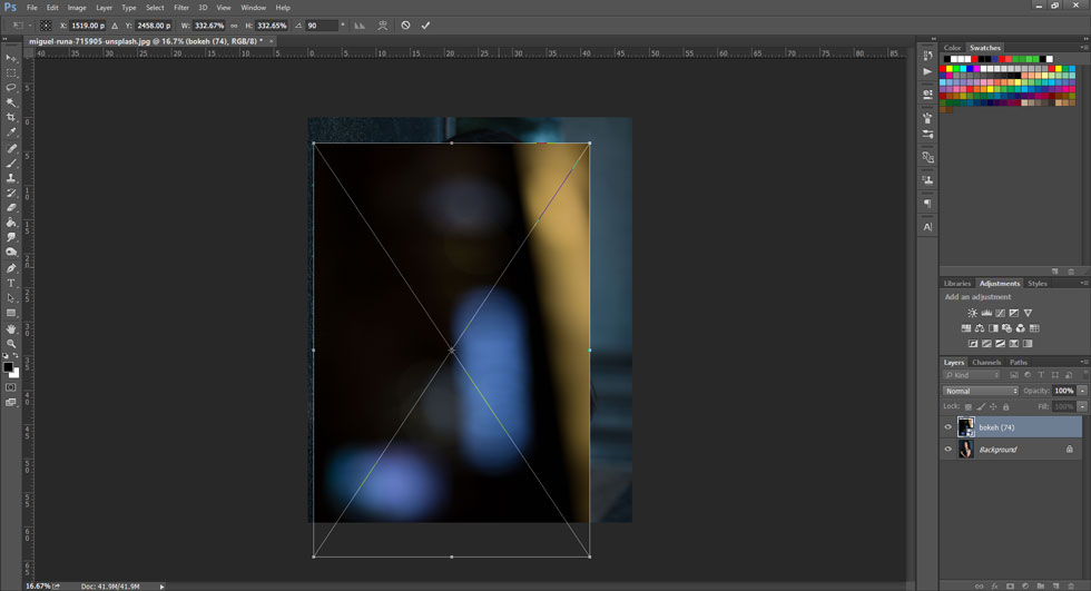 How to Overlay Pictures in Photoshop Step by Step  NUUGraphics