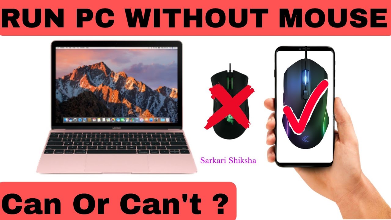 Run Computer without Mouse  Bina mouse ke Laptop Kaise chalaye  