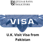 UK Visit Visa from Pakistan  Julia  Rana Solicitors