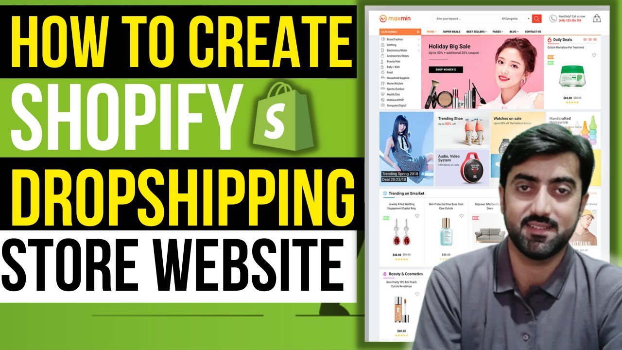 Shopify Tutorial for Beginners  How to Create Shopify Dropshipping 