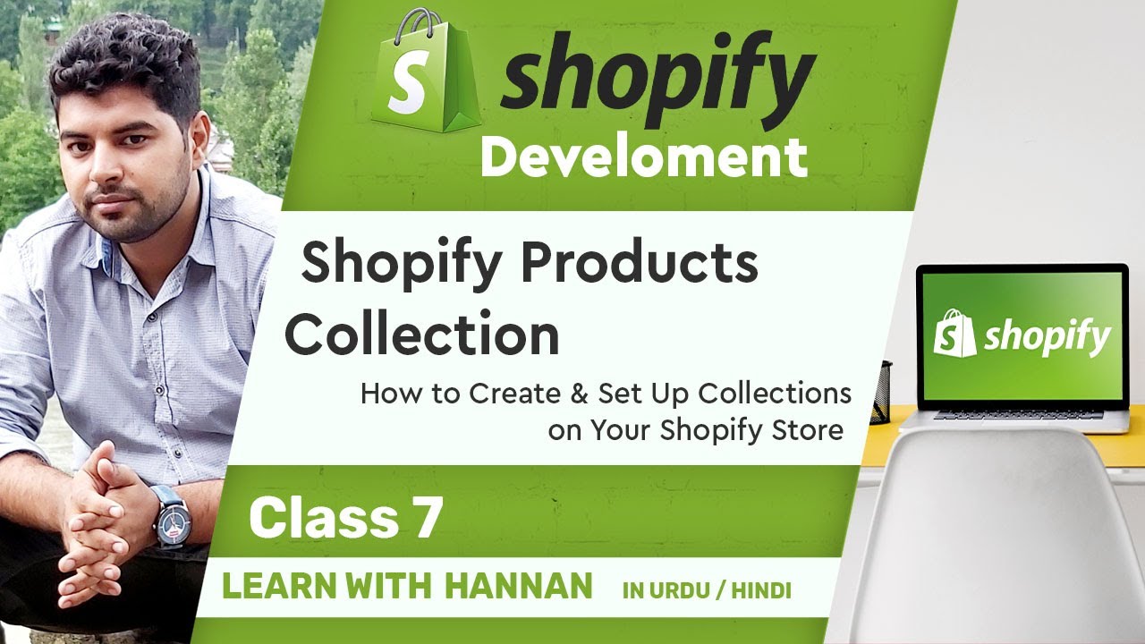 How to Create  Setup Product Collections in Shopify Store  Shopify 