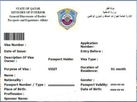 How to Check Qatar Visa in Urdu