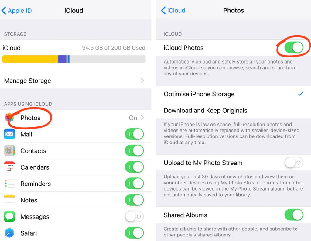 How to Access iCloud Photos on iPhone in Urdu