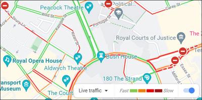 How Does Google Maps Collect Traffic Data in Urdu