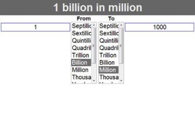 1 Billion How Many Million in Urdu