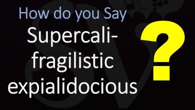 How to Pronounce Supercalifragilisticexpialidocious in Urdu