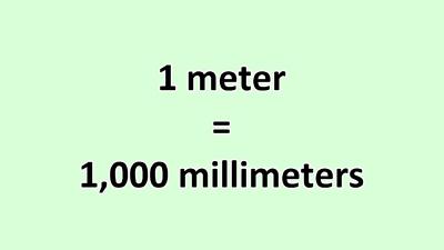 How Many Millimeters in 1 Meter in Urdu