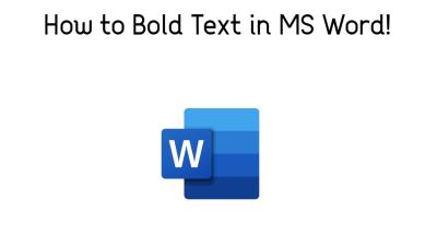 How to Bold Text in Computer in Urdu