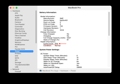 How to Check Battery Cycles on MacBook in Urdu