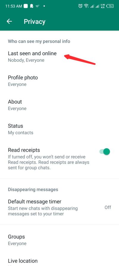 How to Check Someone’s Online Status in WhatsApp in Urdu