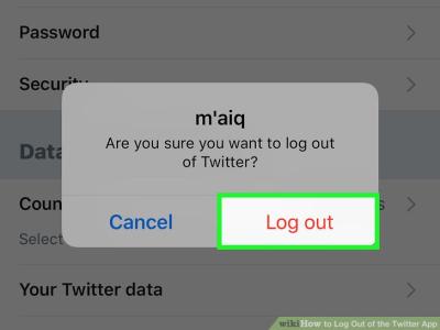 How to Log Out from Twitter in Urdu