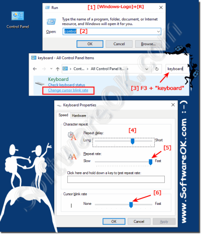 How to Change Keyboard Sensitivity Windows 10 in Urdu