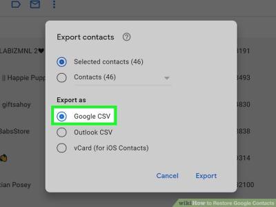 How to Recover Contacts from Google Account in Urdu