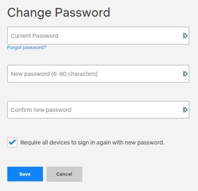 How to Change Netflix Password in Urdu