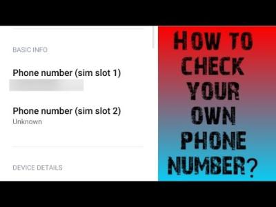 How to Know Your Phone Number in Urdu