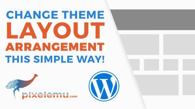 How to Change Layout in WordPress Theme in Urdu