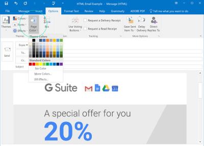How to Add HTML Email in Outlook in Urdu