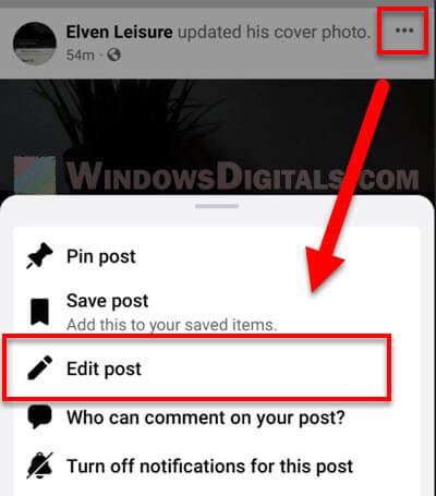 How to Change Cover Photo on Facebook Without Posting in Urdu