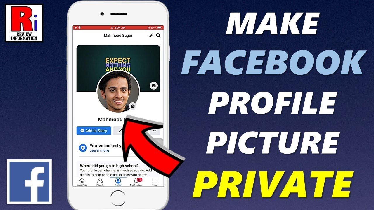 How to Make Your Profile Picture Private on Facebook YouTube