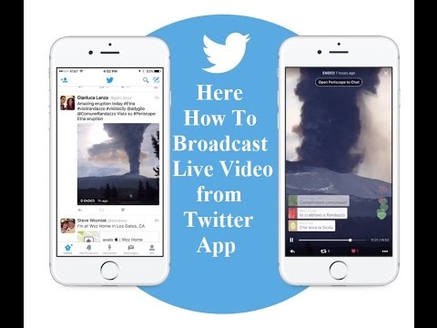 Heres How to Broadcast Live Video from Twitter App YouTube
