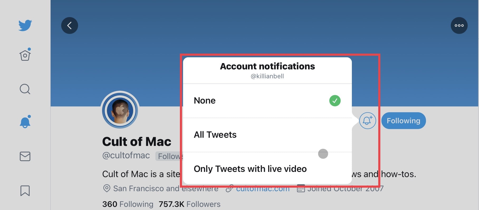 How to get alerts from your favorite Twitter accounts
