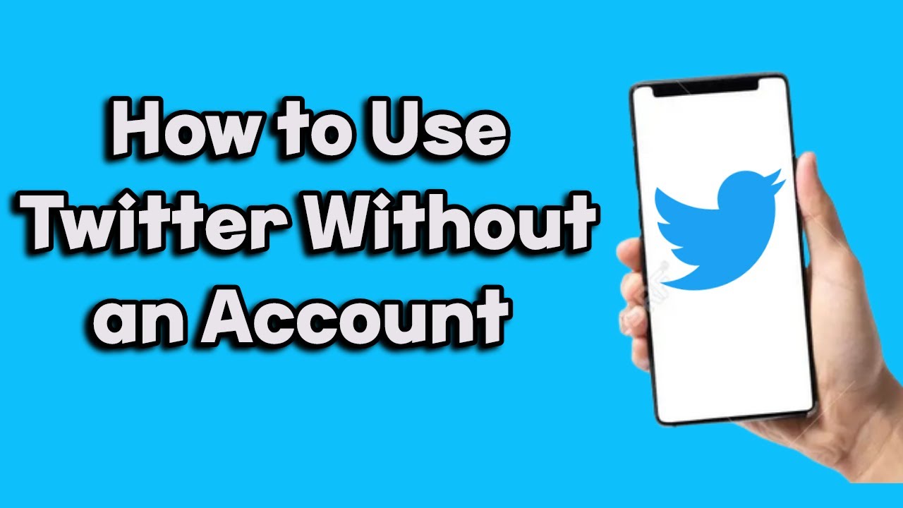 How To Use Twitter Without Account EASY YouTube